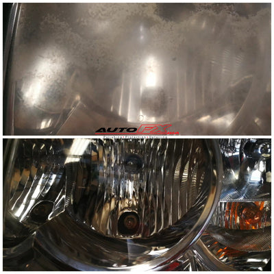 Headlight Restoration of exterior lens