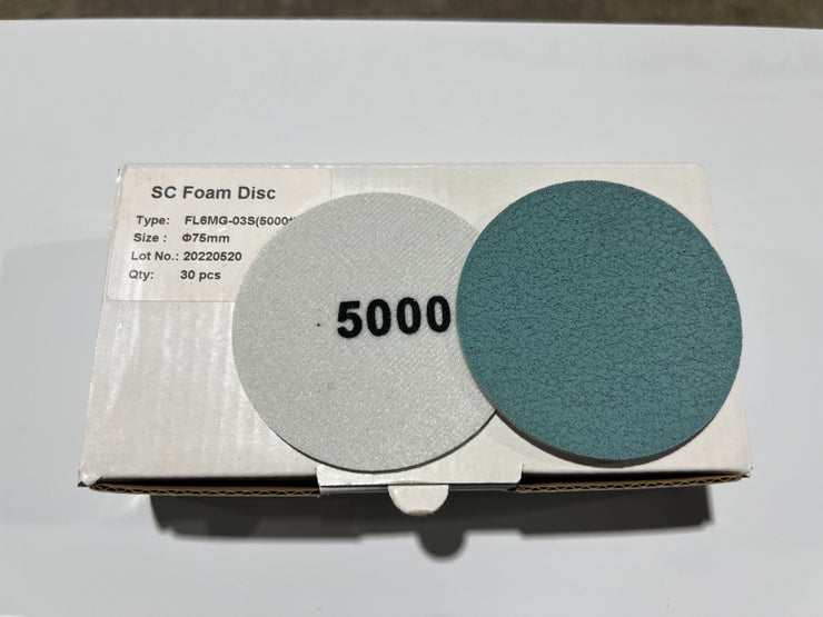 75mm Foam Sanding Disc Boxes