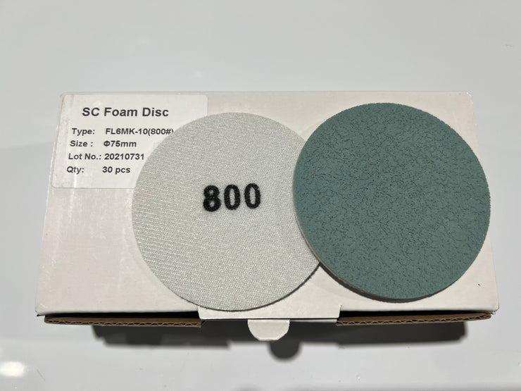 75mm Foam Sanding Disc Boxes