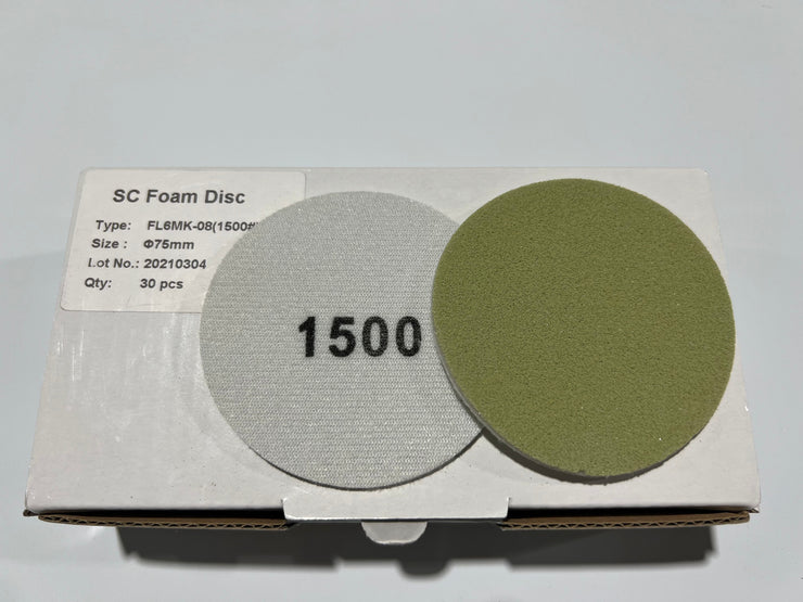 75mm Foam Sanding Disc Boxes