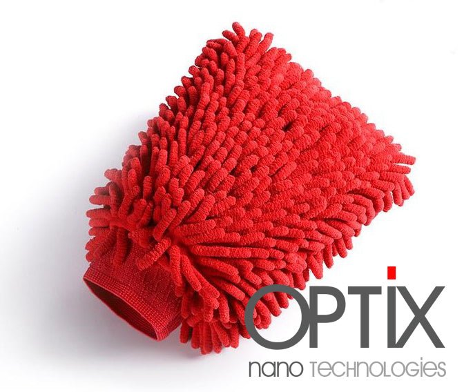 OPTiX Chenille Microfiber Premium Scratch-Free Wash Mitt - AutoFX Car Care Products