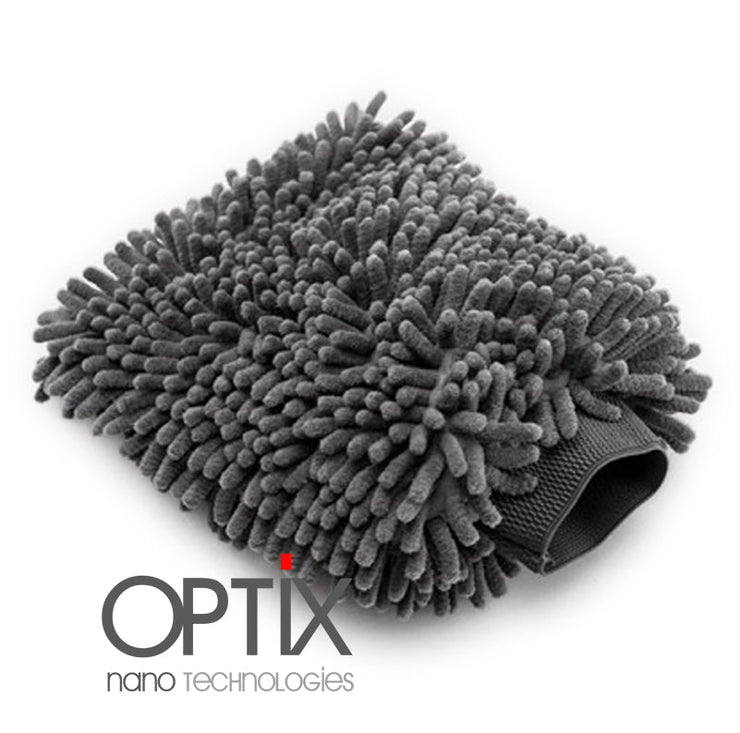 OPTiX Chenille Microfiber Premium Scratch-Free Wash Mitt - AutoFX Car Care Products