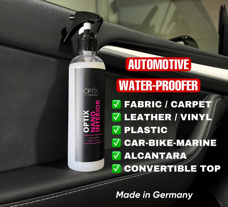 OPTiX Nano Interior - LEATHER, NUBUCK, SUEDE AND FABRICS - AutoFX WA Car Care Products