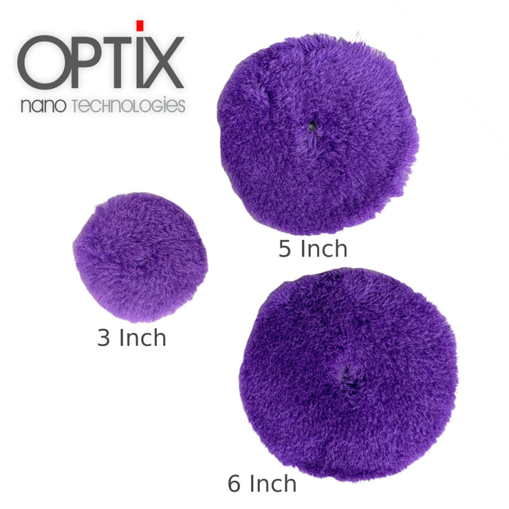 OPTiX Purple-Haze Medium Wool Pad - AutoFX Car Care Products