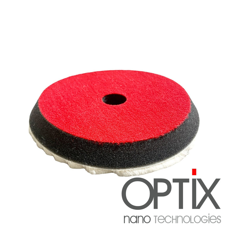 OPTiX White Coarse Wool Pad - AutoFX WA Car Care Products