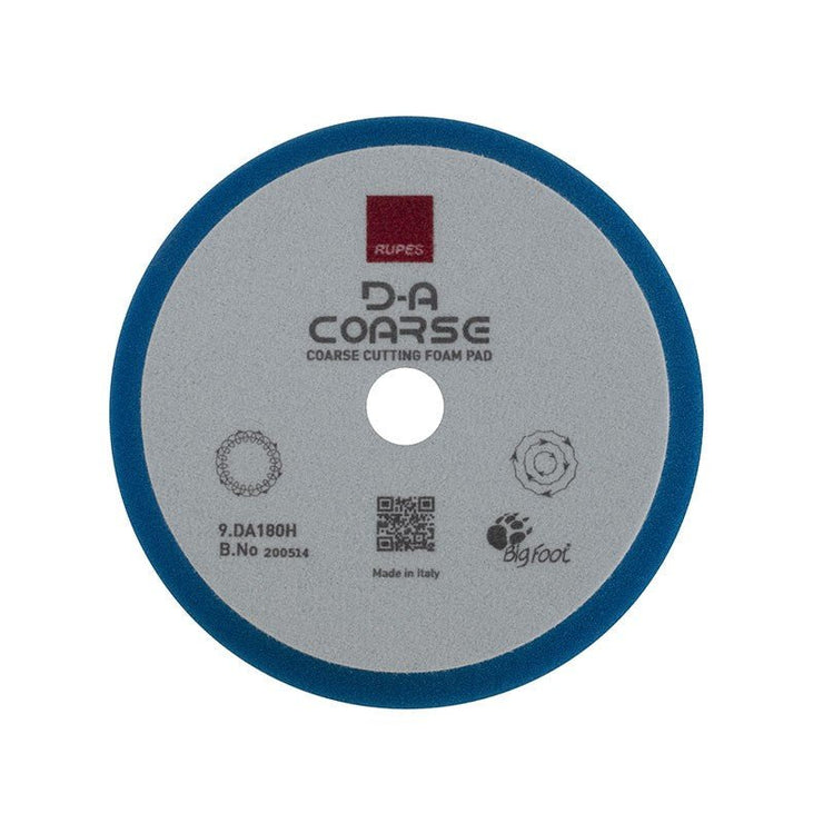 Rupes Blue D-A Coarse High Performance Foam Cutting Pad - AutoFX Car Care Products