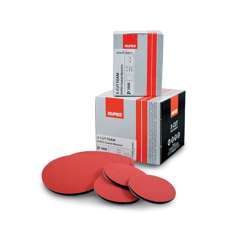 X-Cut Foam Backed Abrasives - AutoFX Car Care Products